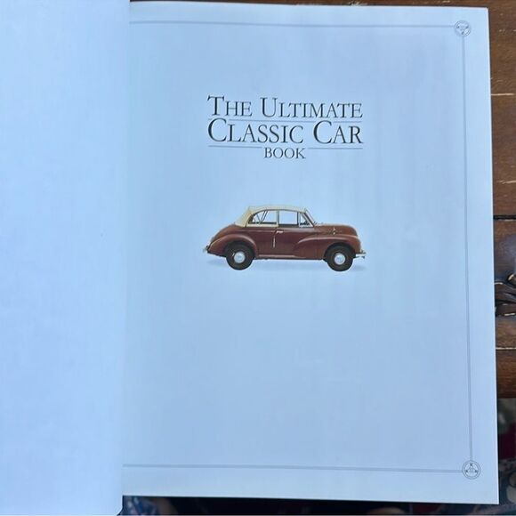 CLASSIC CARS OF THE WORLD a Coffee Table Book by Quentin Willson - Picture 6 of 16
